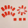 12 Sizes-24 Pcs Press On Nails W1401