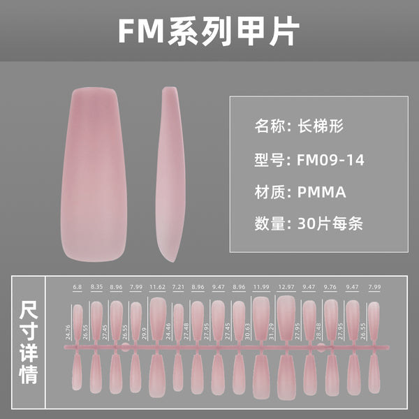 15 Sizes-30 Pcs Press On Nails FM09-01