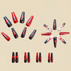 12 Sizes-24 Pcs Press On Nails Y445