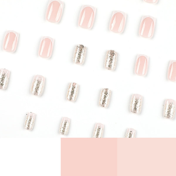 12 Sizes-24 Pcs Press On Nails JP2287