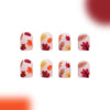 12 Sizes-24 Pcs Press On Nails C618