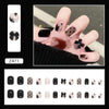 12 Sizes-24 Pcs Press On Nails Z455