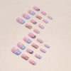 12 Sizes-24 Pcs Press On Nails W862