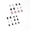 12 Sizes-24 Pcs Press On Nails JP1389