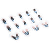 12 Sizes-24 Pcs Press On Nails W107