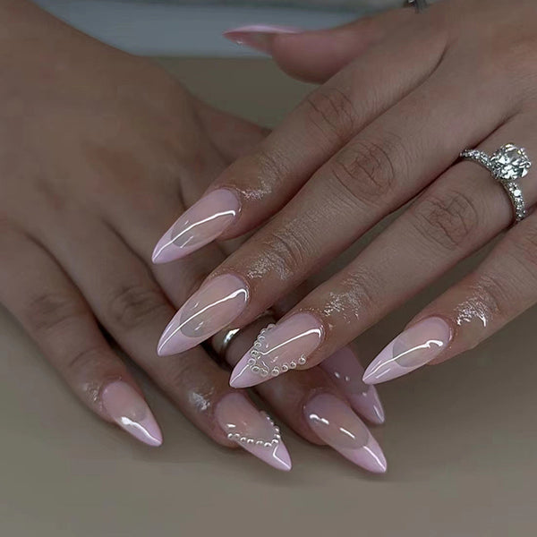 12 Sizes-24 Pcs Press On Nails Z785