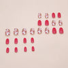 12 Sizes-24 Pcs Press On Nails W2151