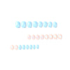 12 Sizes-24 Pcs Press On Nails JP2559