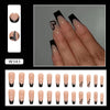 12 Sizes-24 Pcs Press On Nails W343
