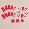 12 Sizes-24 Pcs Press On Nails W1189