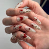 12 Sizes-24 Pcs Press On Nails JP3281