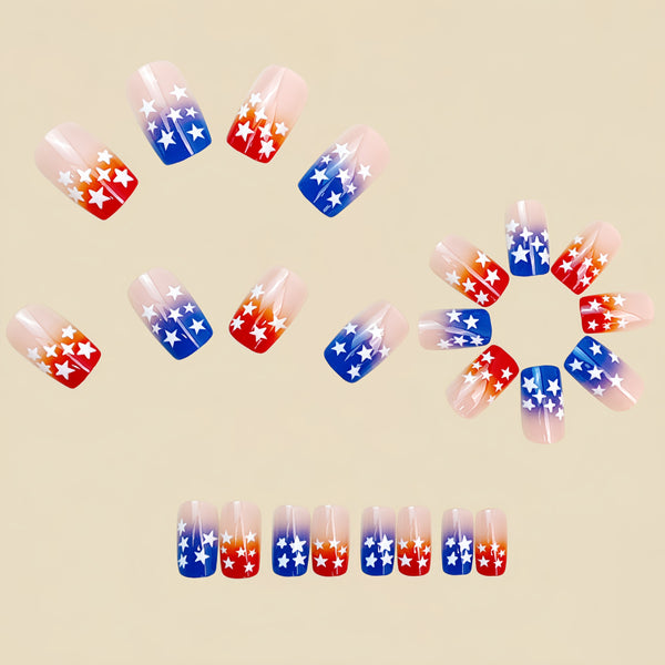 12 Sizes-24 Pcs Press On Nails Y1936