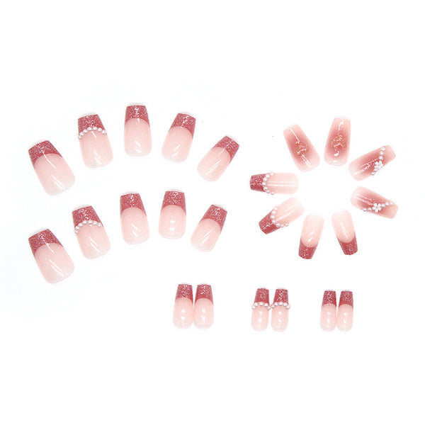 12 Sizes-24 Pcs Press On Nails Z446