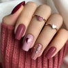 12 Sizes-24 Pcs Press On Nails Z933