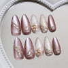 12 Sizes-24 Pcs Press On Nails Z980