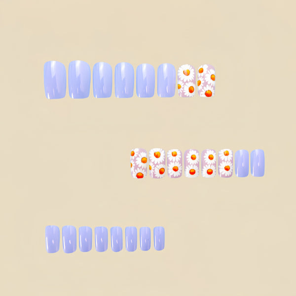 12 Sizes-24 Pcs Press On Nails Y586