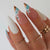 12 Sizes-24 Pcs Press On Nails JP2002