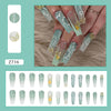 12 Sizes-24 Pcs Press On Nails Z716