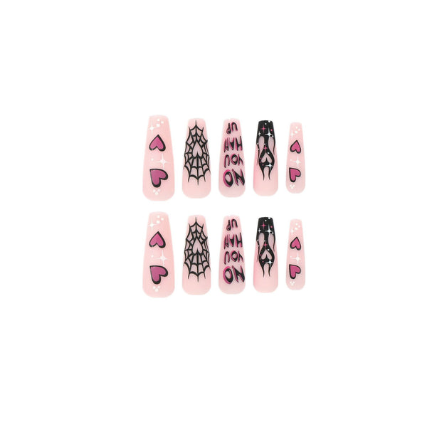 12 Sizes-24 Pcs Press On Nails JP2507