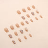 12 Sizes-24 Pcs Press On Nails Z528