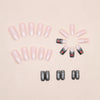 12 Sizes-24 Pcs Press On Nails W1487
