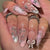 12 Sizes-24 Pcs Press On Nails JP4215
