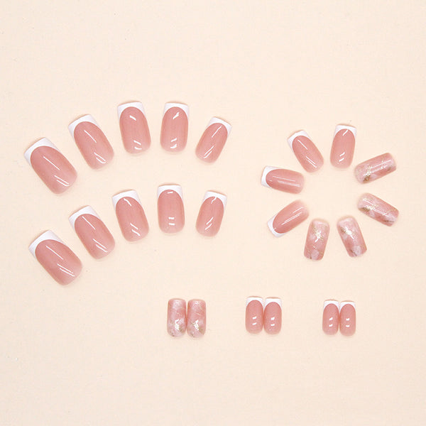 12 Sizes-24 Pcs Press On Nails W386