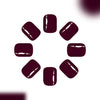 12 Sizes-24 Pcs Press On Nails C1190