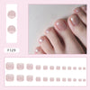 12 Sizes-24 Pcs Press On Nails F123