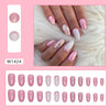 12 Sizes-24 Pcs Press On Nails W1424