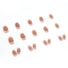 12 Sizes-24 Pcs Press On Nails R382