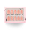 Glamhalo Premiere 30pcs Press On Nails – Eco-Friendly Perfect Fit - GD50