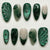 12 Sizes-24 Pcs Press On Nails W1970