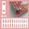 12 Sizes-24 Pcs Press On Nails Z922