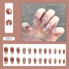 12 Sizes-24 Pcs Press On Nails Z257