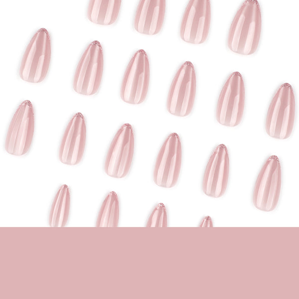 12 Sizes-24 Pcs Press On Nails JP4189