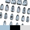 12 Sizes-24 Pcs Press On Nails JP4523