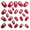 12 Sizes-24 Pcs Press On Nails Y1266