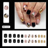 12 Sizes-24 Pcs Press On Nails W1337