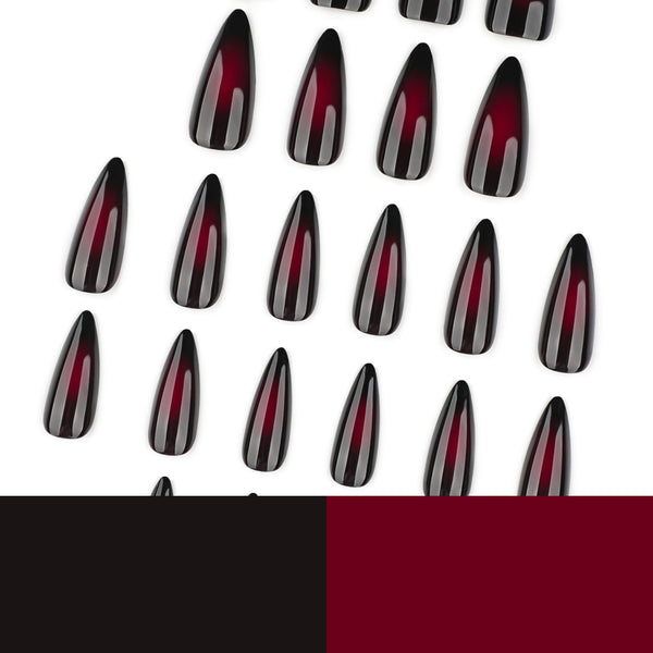 12 Sizes-24 Pcs Press On Nails JP4191