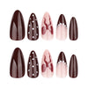 12 Sizes-24 Pcs Press On Nails JP3741