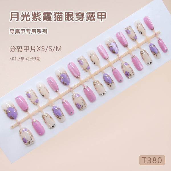 30 Pcs Press On Nails Z1300