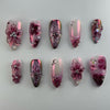12 Sizes-24 Pcs Press On Nails Z1088