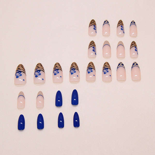 12 Sizes-24 Pcs Press On Nails W2170