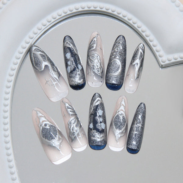 30 Pcs Press On Nails W2115