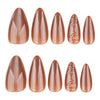 12 Sizes-24 Pcs Press On Nails JP3994