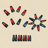 12 Sizes-24 Pcs Press On Nails Y1748