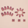 12 Sizes-24 Pcs Press On Nails W1663