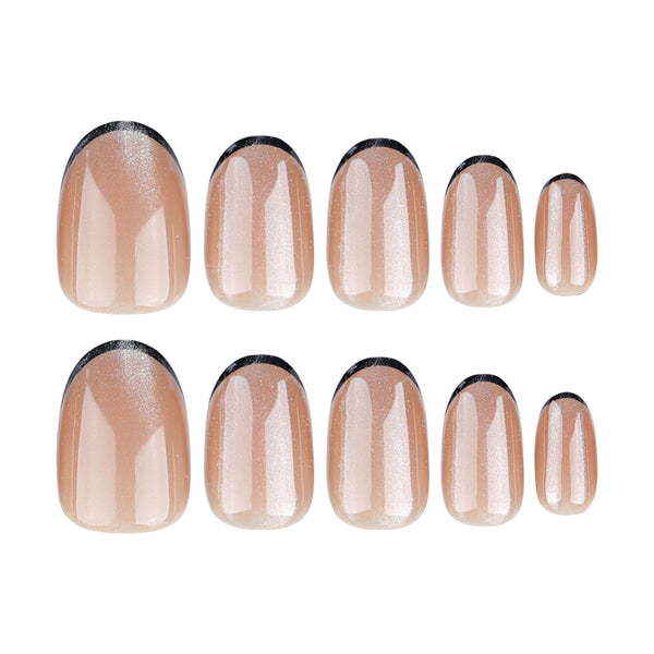 12 Sizes-24 Pcs Press On Nails JP3294