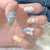 12 Sizes-24 Pcs Press On Nails JP1375